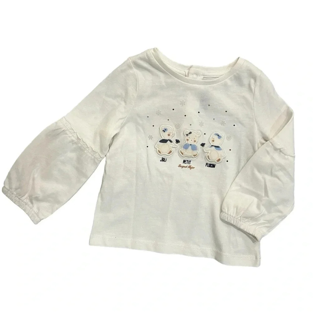 Sergent Major Bears Long sleeve Cotton Shirt